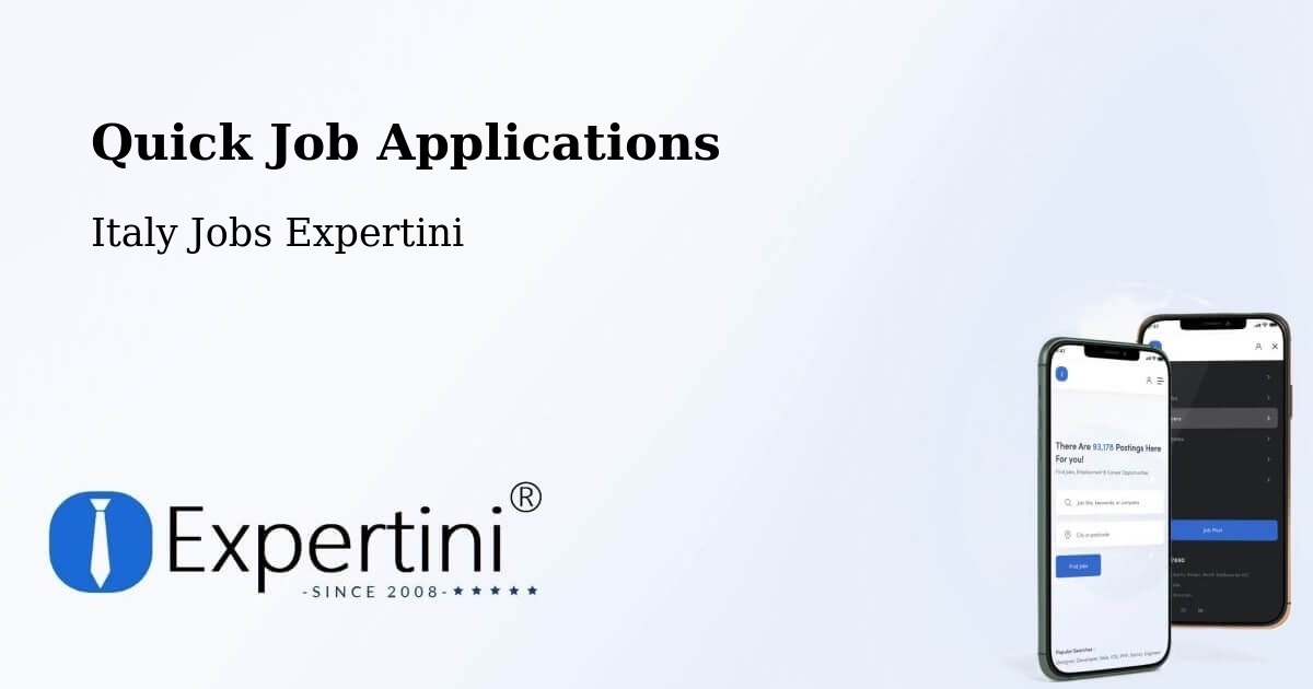 Quick Apply Feature – Frisanco - Italy Jobs Expertini